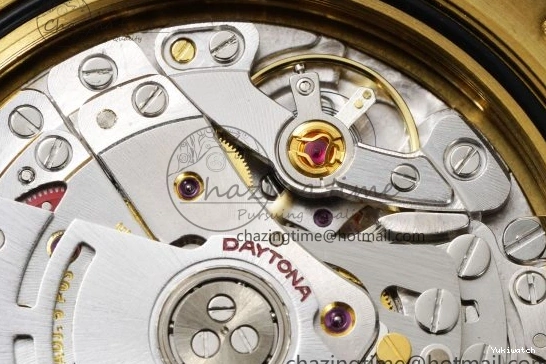 SA4130 Strap Rubber 1:1 Daytona BTF Best 116518 Lume on V2 Dial Oysterflex Edition YG 0523